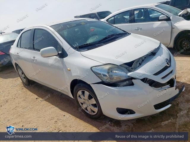2008 TOYOTA YARIS – Lot 50032106 auction photo