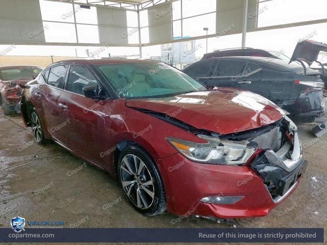 2017 NISSAN MAXIMA – Lot 50040456 auction photo