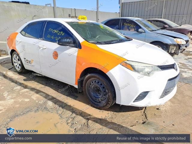 2014 TOYOTA COROLLA – Lot 50198296 auction photo