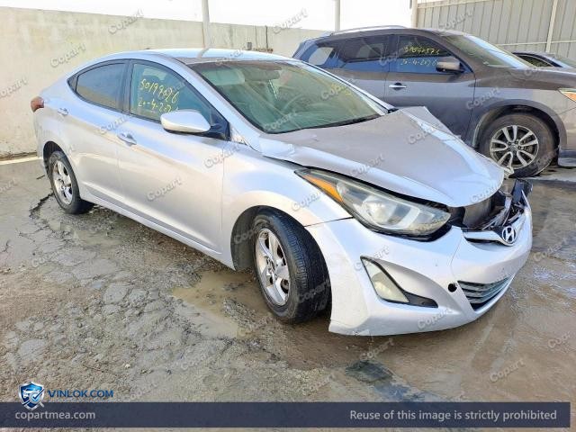 2015 HYUNDAI ELANTRA – Lot 50199026 auction photo