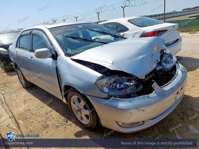 2004 TOYOTA COROLLA – Lot 50204416 auction photo