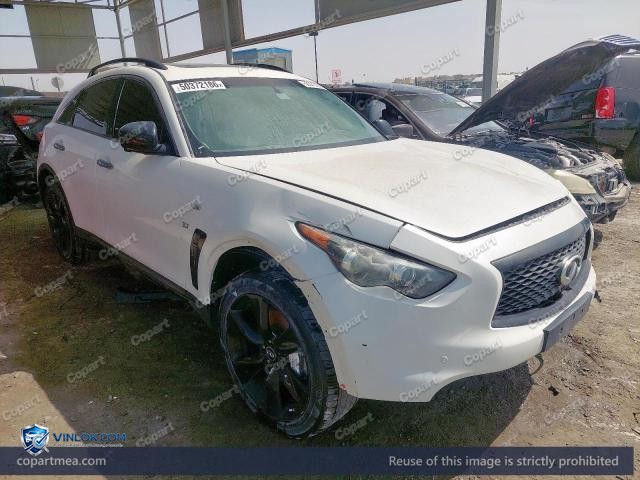 2017 INFINITI QX70 – Lot 50372186 auction photo