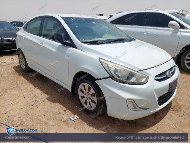 2015 HYUNDAI ACCENT – Lot 50380086 auction photo