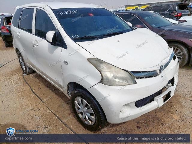 2015 TOYOTA AVANZA – Lot 50385366 auction photo