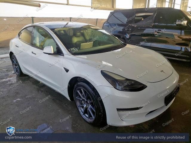2022 TESLA MODEL 3 – Lot 50388526 auction photo