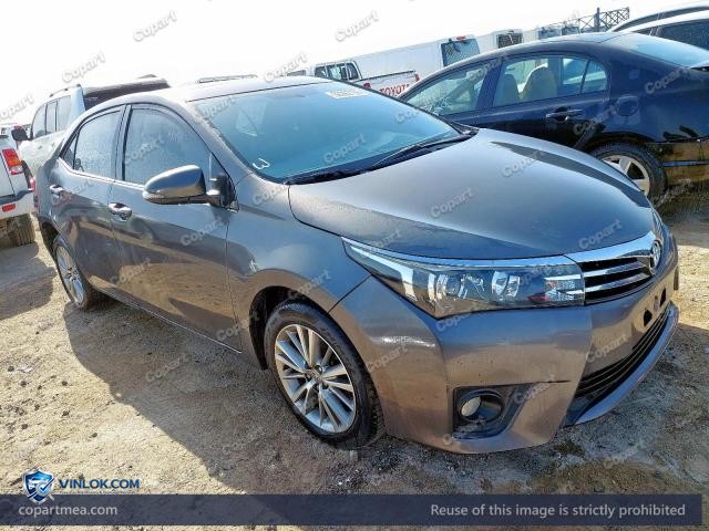 2014 TOYOTA COROLLA – Lot 50392706 auction photo