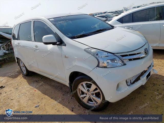 2015 TOYOTA AVANZA – Lot 50688116 auction photo