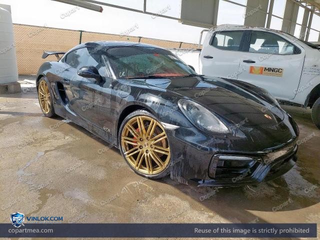 2015 PORSCHE CAYMAN – Lot 50713196 auction photo