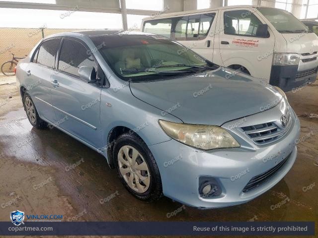 2012 TOYOTA COROLLA – Lot 50860416 auction photo