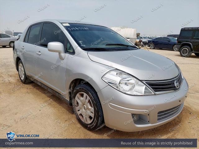 2012 NISSAN TIIDA – Lot 50865426 auction photo