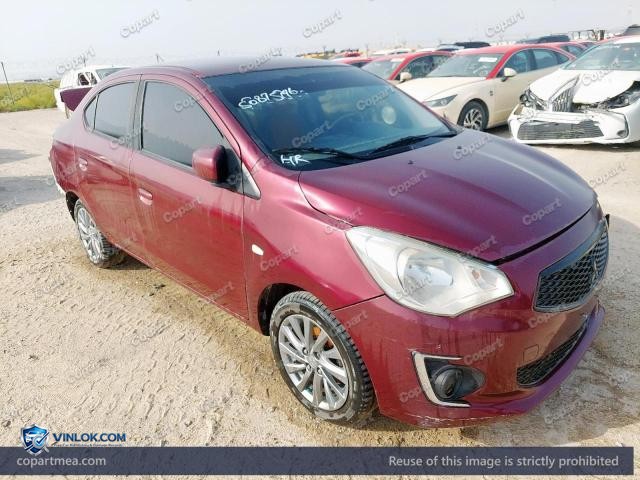 2018 MITSUBISHI MIRAGE – Lot 50875196 auction photo