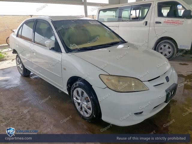 2004 HONDA CIVIC – Lot 50878546 auction photo