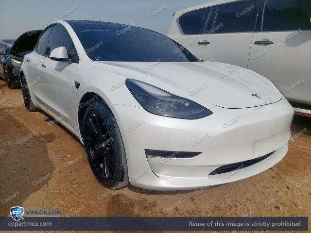 2021 TESLA MODEL 3 – Lot 51045156 auction photo