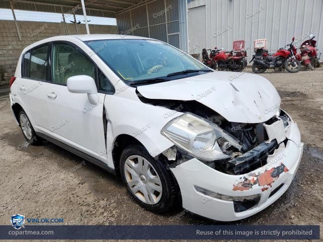 2012 NISSAN TIIDA – Lot 51045226 auction photo