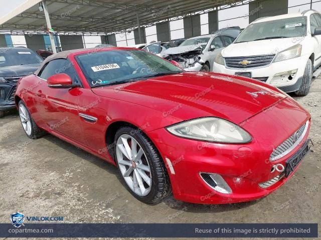 2013 JAGUAR XK – Lot 51046196 auction photo