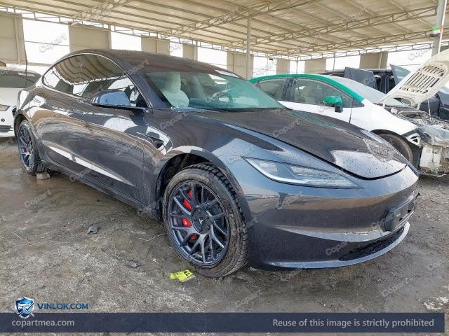 2024 TESLA MODEL 3 – Lot 51047506 auction photo