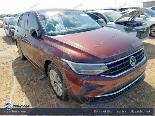 2021 VOLKSWAGEN TIGUAN – Lot 51048096 auction photo
