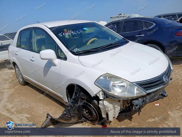 2011 NISSAN TIIDA – Lot 51063656 auction photo
