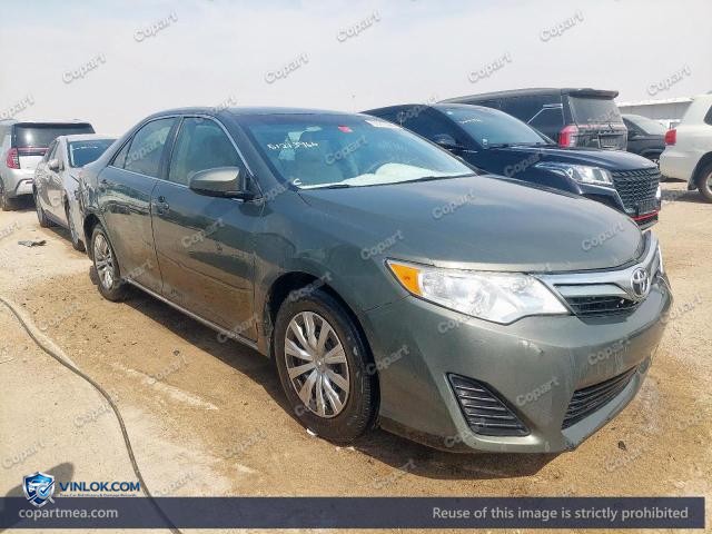 2014 TOYOTA CAMRY – Lot 51213966 auction photo