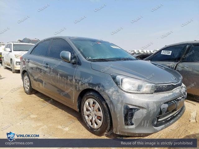 2021 KIA PEGAS – Lot 51214616 auction photo