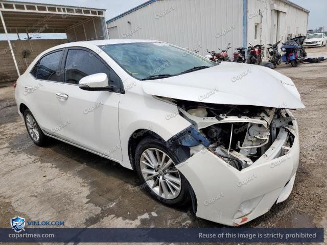 2015 TOYOTA COROLLA – Lot 51218516 auction photo