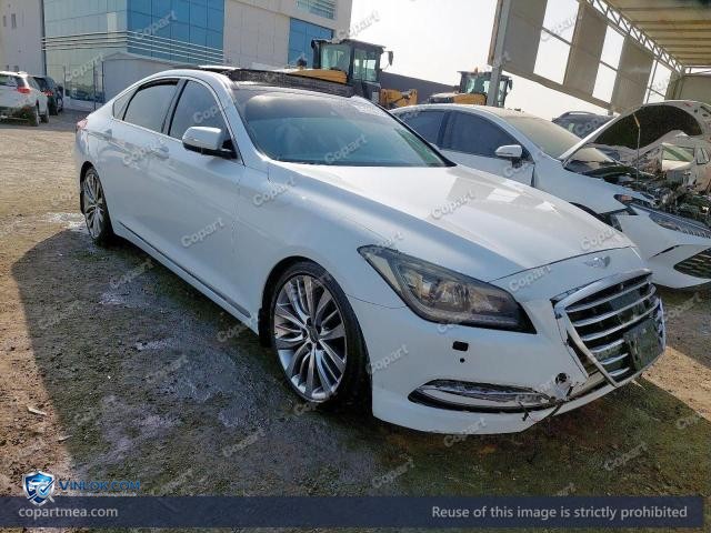 2015 HYUNDAI GENESIS – Lot 51223026 auction photo