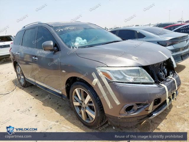 2014 NISSAN PATHFINDER – Lot 51235966 auction photo