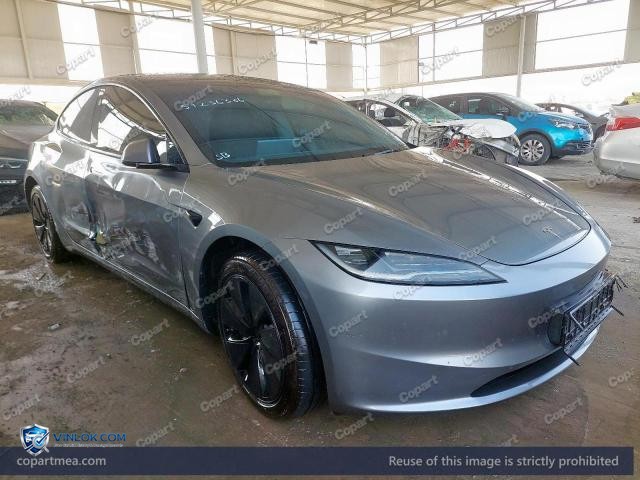 2024 TESLA MODEL 3 – Lot 51236336 auction photo