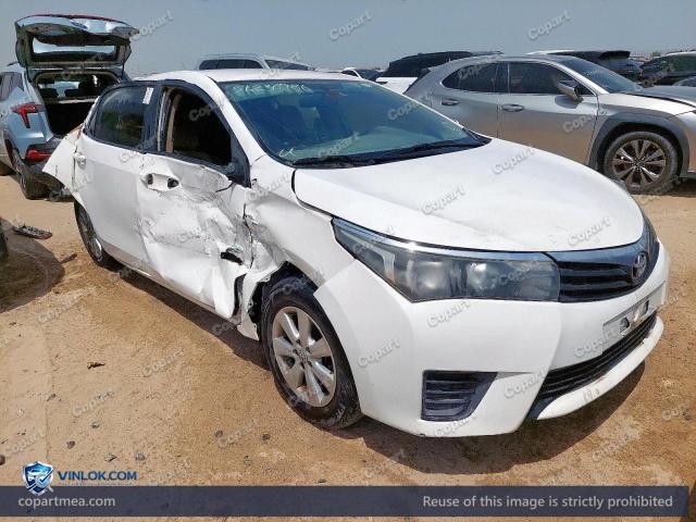 2014 TOYOTA COROLLA – Lot 51236986 auction photo