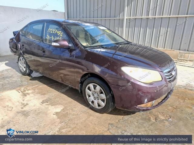 2010 HYUNDAI ELANTRA – Lot 51237086 auction photo
