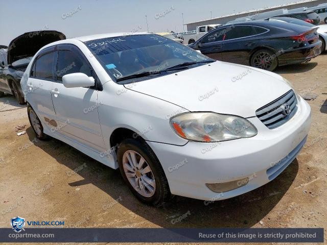 2004 TOYOTA COROLLA – Lot 51387446 auction photo