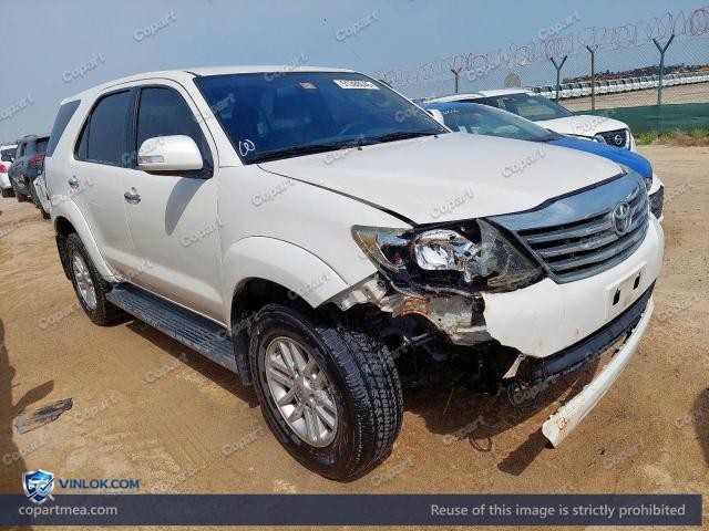 2012 TOYOTA FORTUNER – Lot 51390046 auction photo