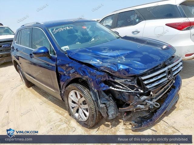 2019 VOLKSWAGEN TIGUAN – Lot 51539966 auction photo