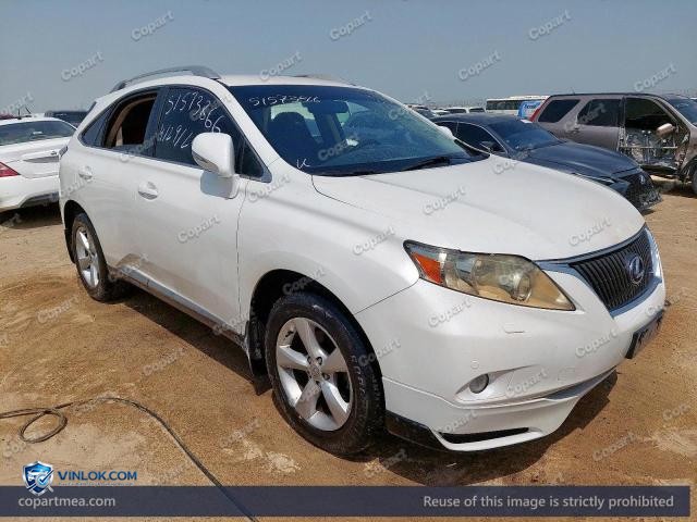2012 LEXUS RX350 – Lot 51573866 auction photo