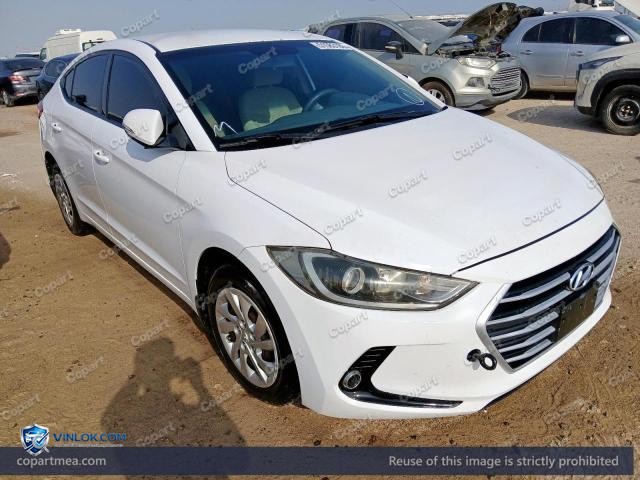 2017 HYUNDAI ELANTRA – Lot 51583186 auction photo