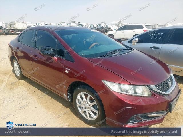 2013 HONDA CIVIC – Lot 51730166 auction photo
