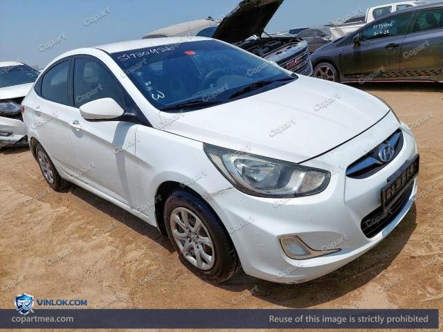 2014 HYUNDAI ACCENT – Lot 51730426 auction photo
