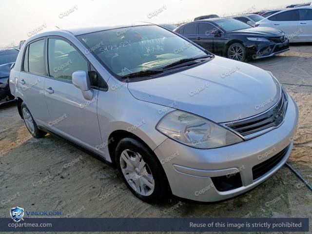 2012 NISSAN TIIDA – Lot 51730896 auction photo