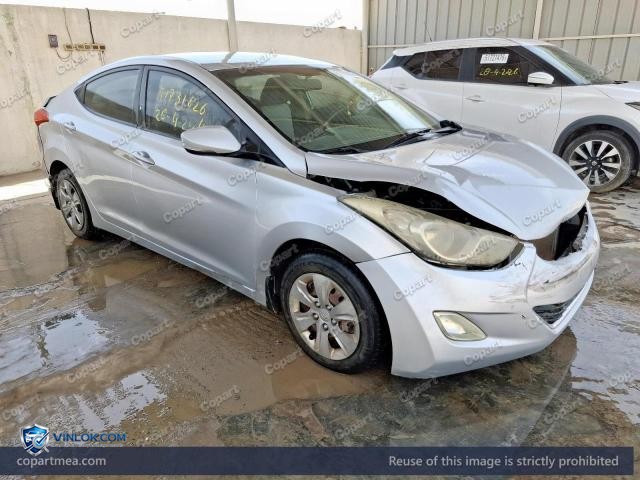 2012 HYUNDAI ELANTRA – Lot 51731626 auction photo