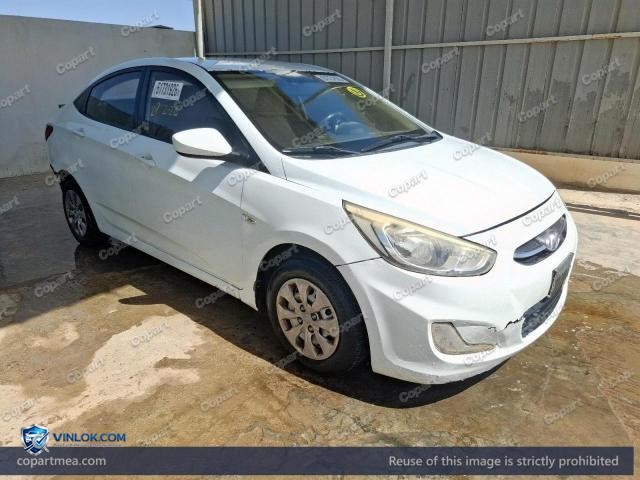 2015 HYUNDAI ACCENT – Lot 51731926 auction photo