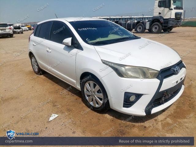 2015 TOYOTA YARIS – Lot 51732466 auction photo