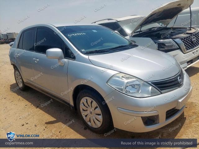 2012 NISSAN TIIDA – Lot 51733366 auction photo