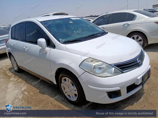 2013 NISSAN TIIDA – Lot 51733866 auction photo