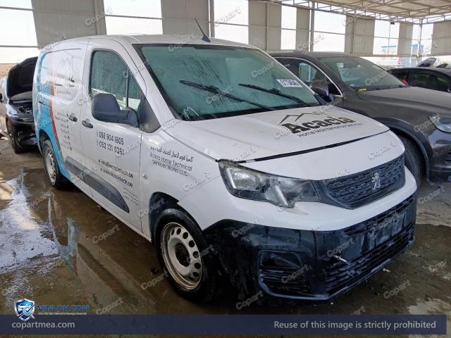 2020 PEUGEOT PARTNER – Lot 51734546 auction photo