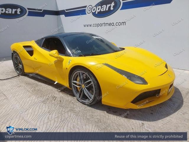 2017 FERRARI 488 GTB – Lot 51739206 auction photo