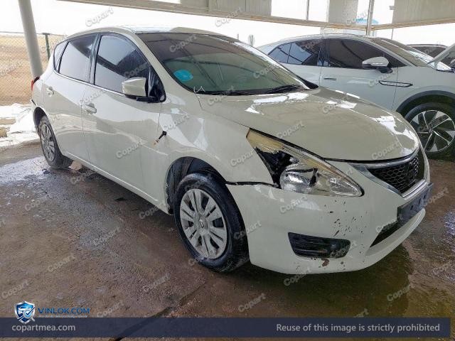 2016 NISSAN TIIDA – Lot 51756526 auction photo