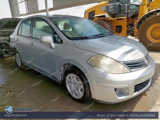2012 NISSAN TIIDA – Lot 51758876 auction photo
