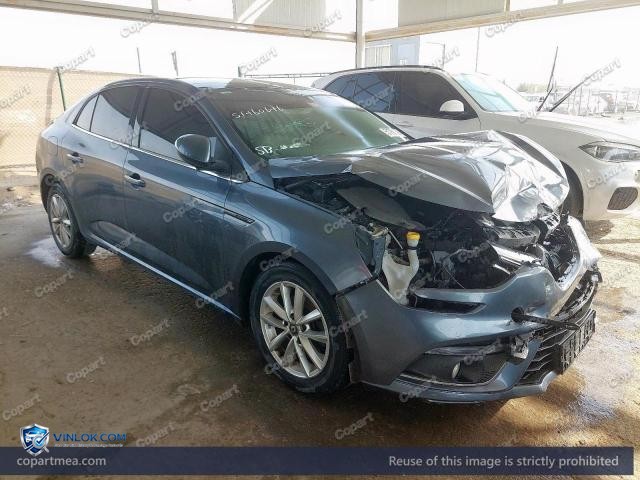 2018 RENAULT MEGANE – Lot 51760676 auction photo