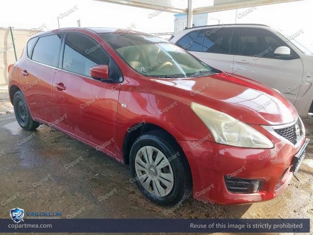 2015 NISSAN TIIDA – Lot 51925666 auction photo