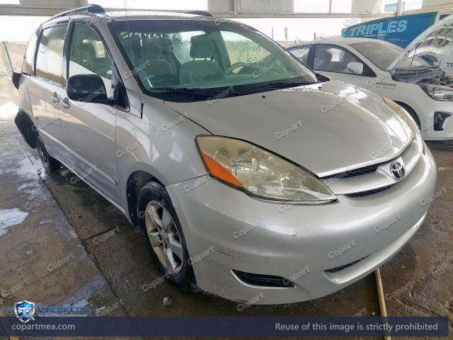 2008 TOYOTA SIENNA – Lot 51946136 auction photo